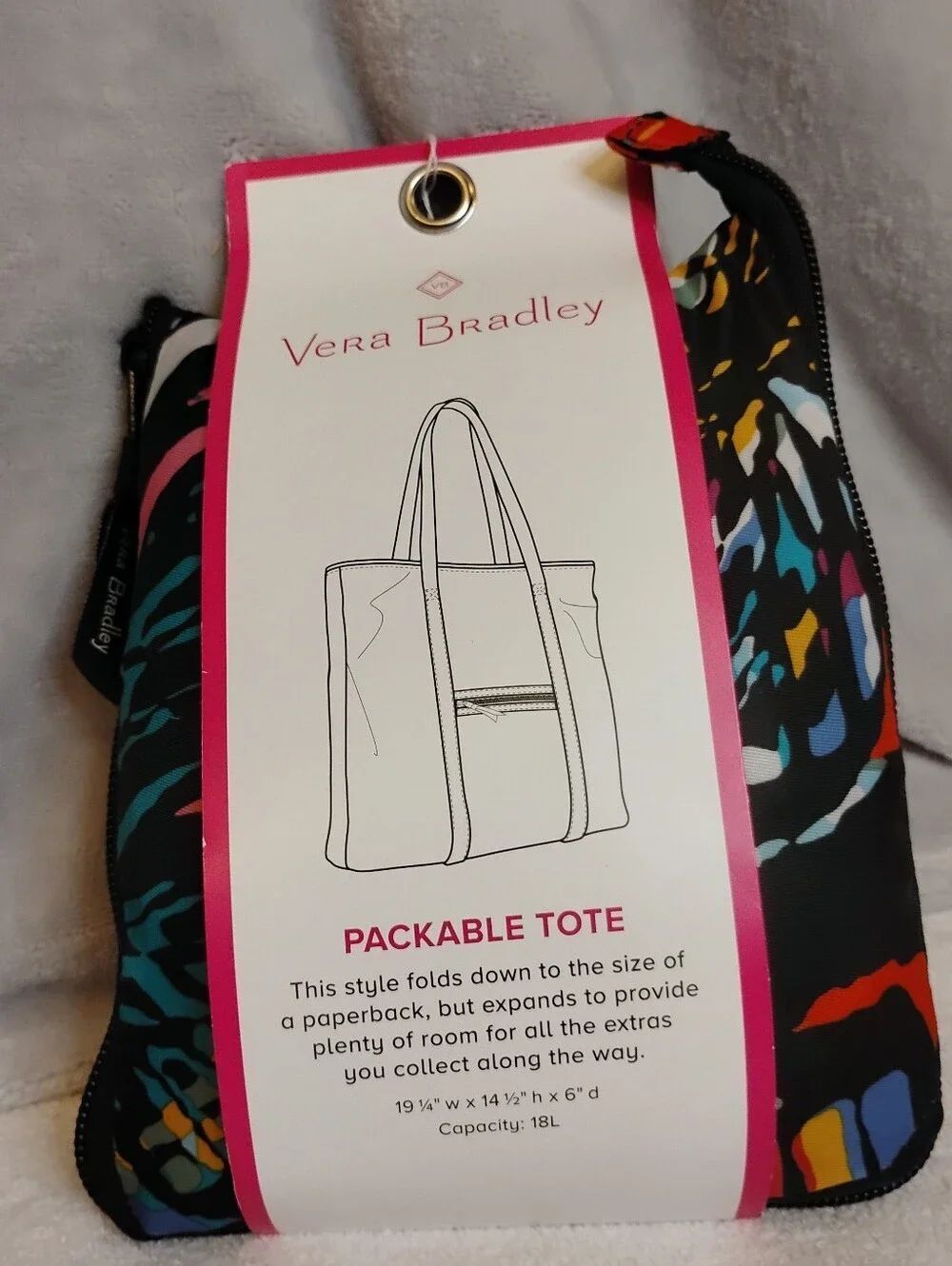 Vera Bradley Packable Tote
